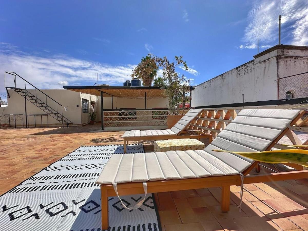 Casa Escorpion - - Handmade In - A/c - Patio - Rooftop - Сasa de vacaciones Oaxaca