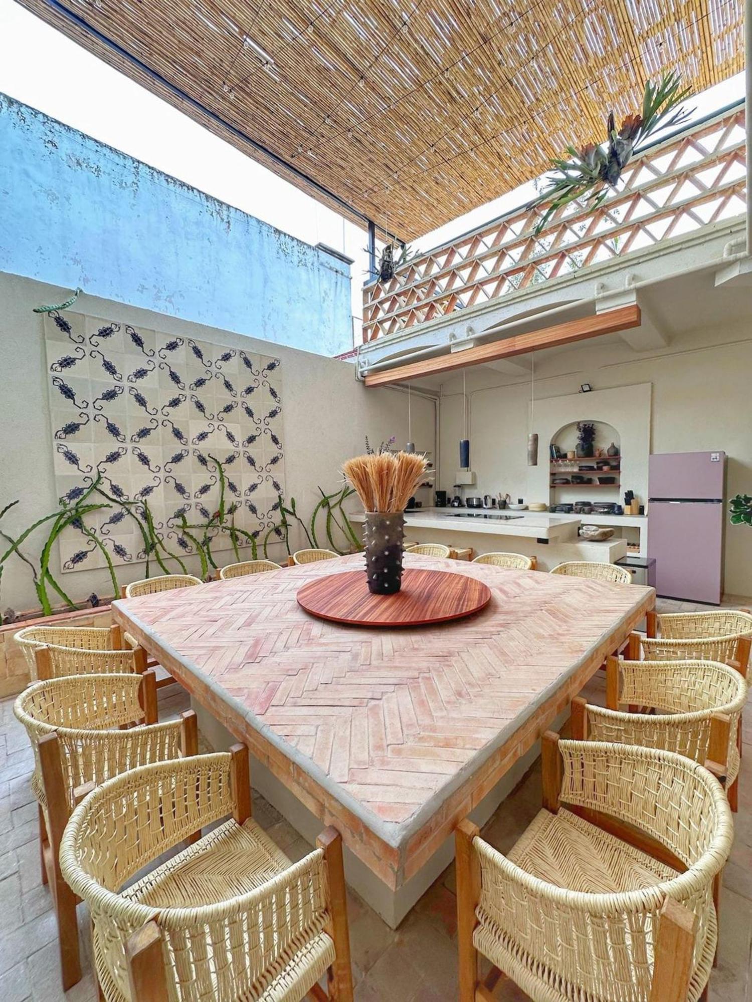 Сasa de vacaciones Casa Escorpion - - Handmade In - A/c - Patio - Rooftop -