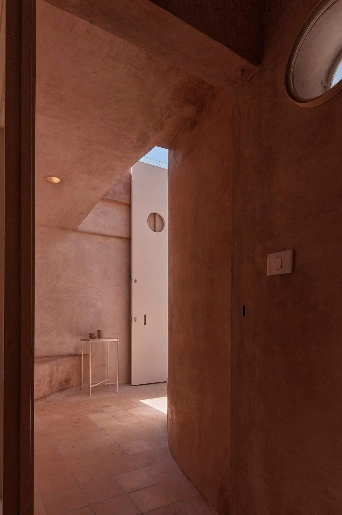 Beige Jardin Conzatti Centro Diseno Ac Сasa de vacaciones